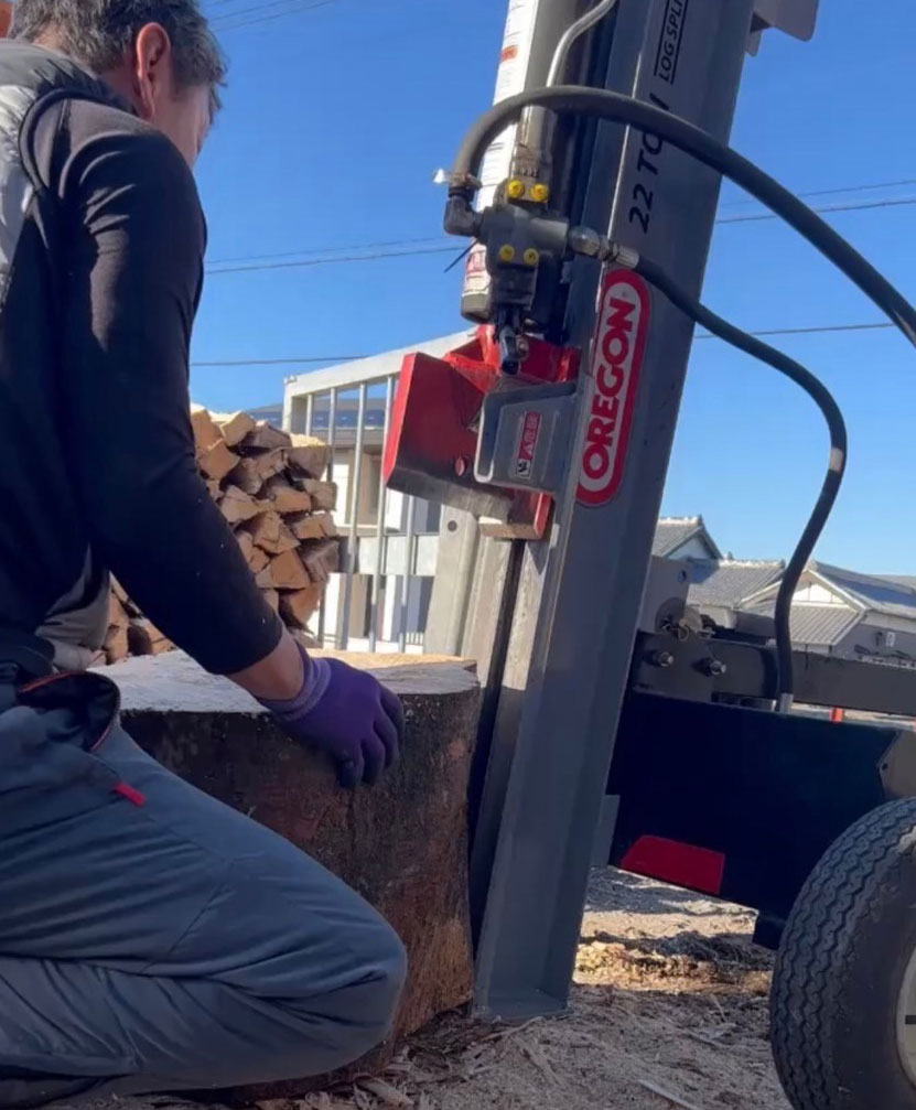 薪割りレンタル機 写真1